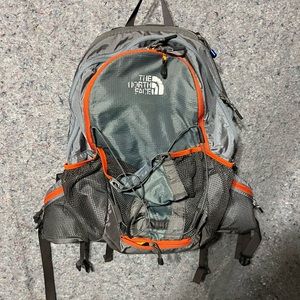 North face, hiking backpack